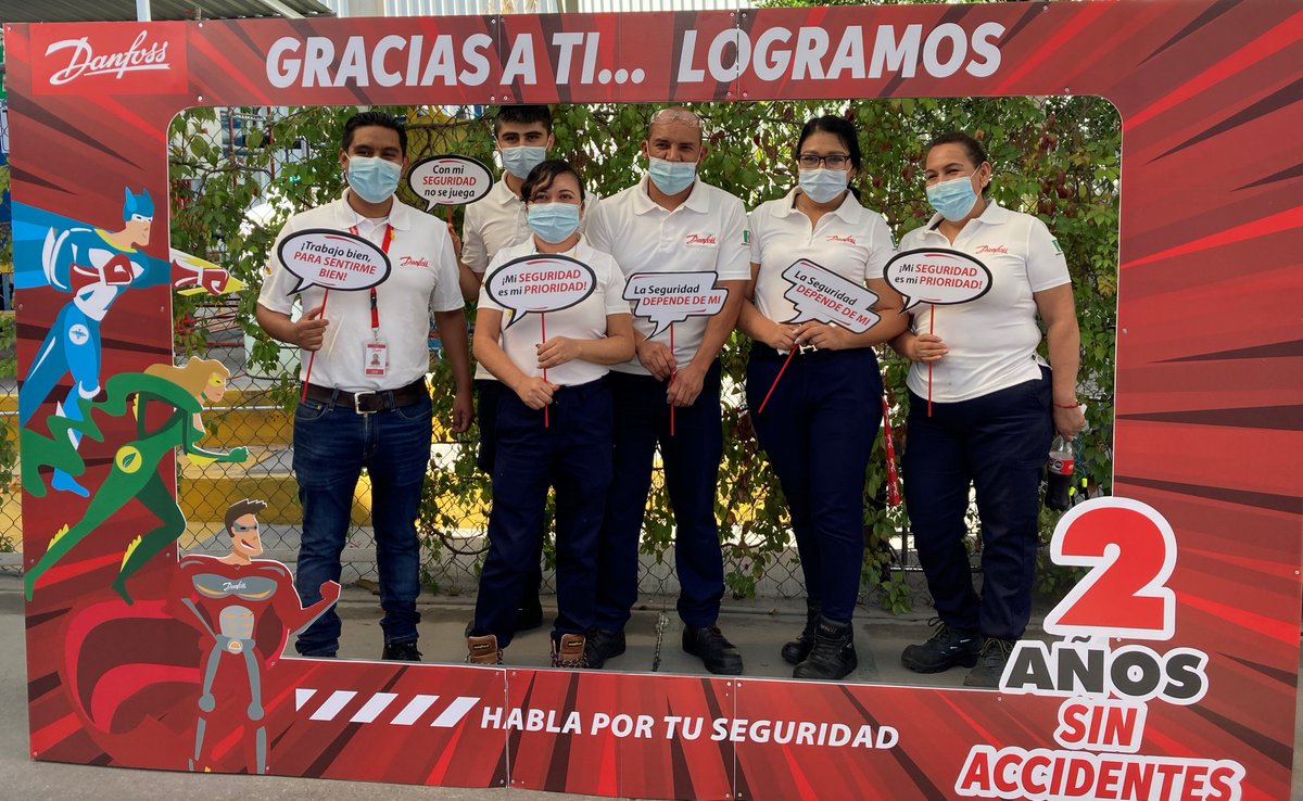 Congrats to the DPS Querétaro FC, Mexico team on reaching two years without recordable incident! Getting to zero recordables is no accident. Our team keep #safetyfirst as a safe plant is a productive and motivated plant.

#Danfoss #DanfossMexico #WeAreDanfoss #StrongerTogether