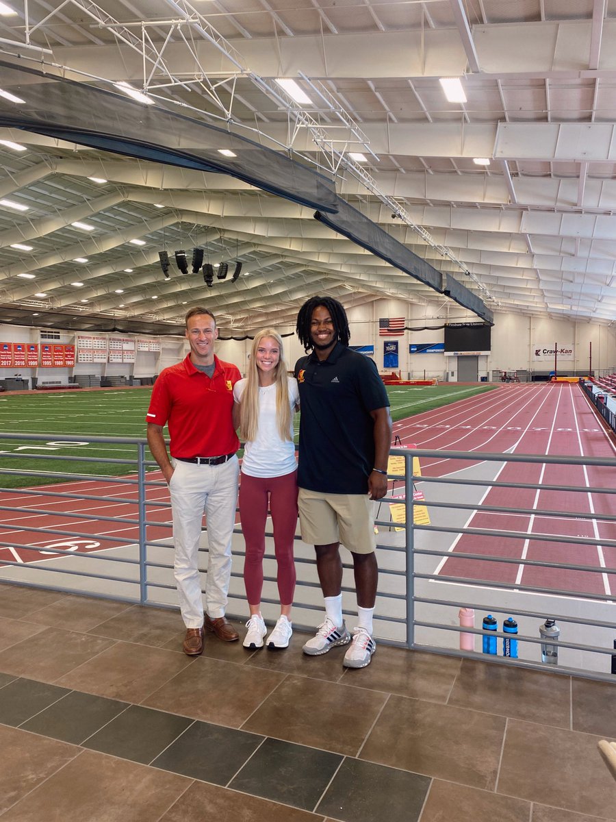 Kristen_Jones23's tweet photo. After a great official visit, I am excited to receive an offer from Pitt State for track and field!! @GorillasTrack @CoachMill1 https://t.co/dNTKQeTCNx