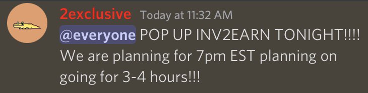 Lemmeholdsum's tweet photo. @CryptoCrocks #NFT #SOL #ceocrocs #croclisted #crocd #LFG #INV2Earn $SOL JOIN CEO CROCS DISCORD TO GET PAID TO INVITE MFs AND GET READY FOR MINT 9-24 https://t.co/WWyKuGc4bS