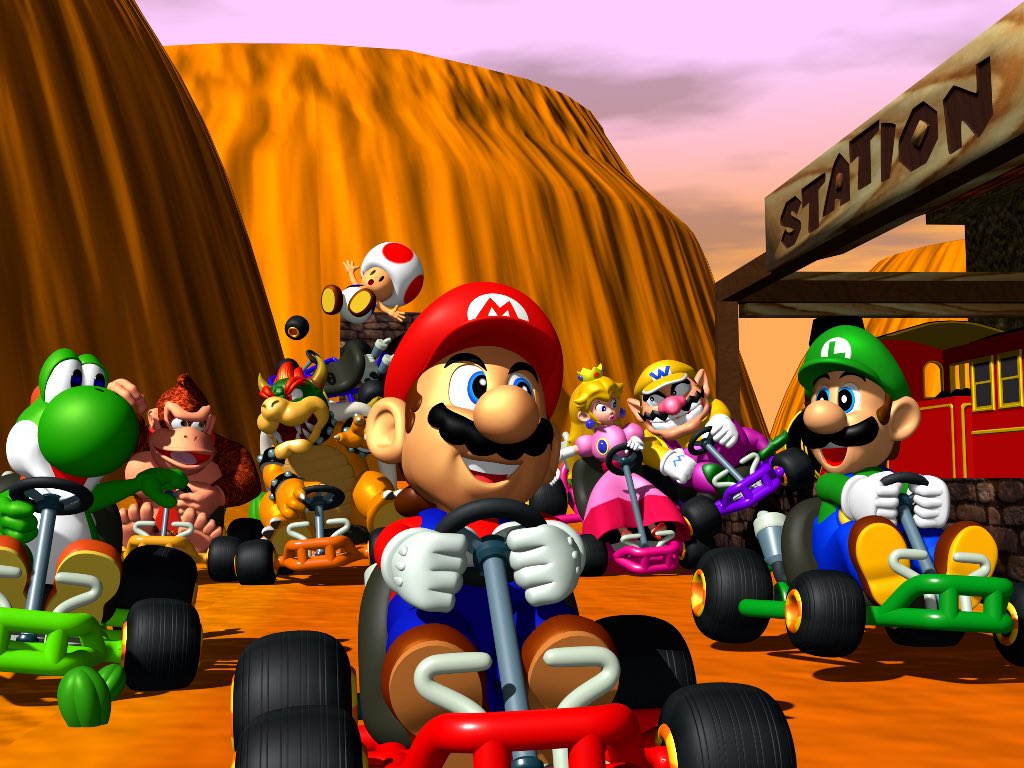 Mario Kart 64 HD • Texture Pack