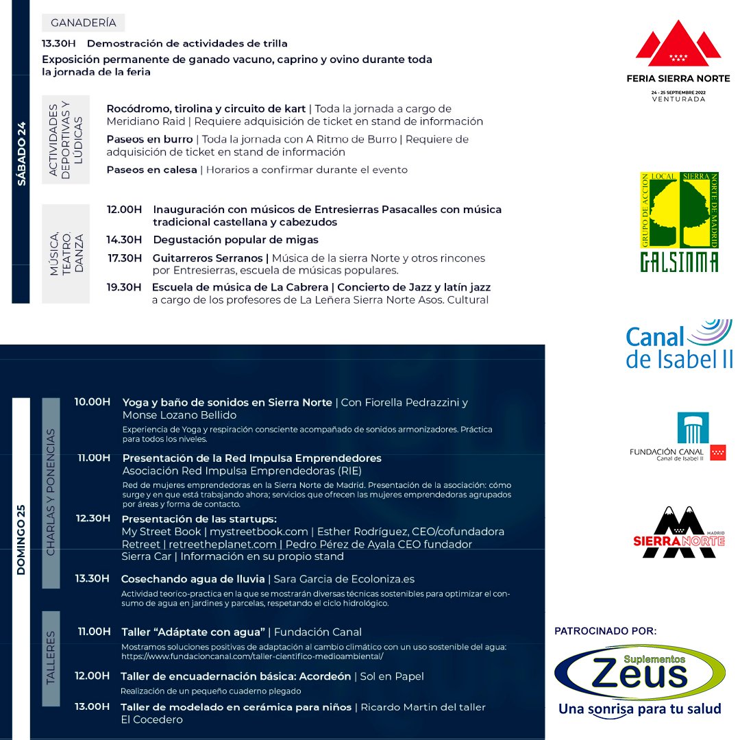 Feria Otoño Sierra Norte tweet media