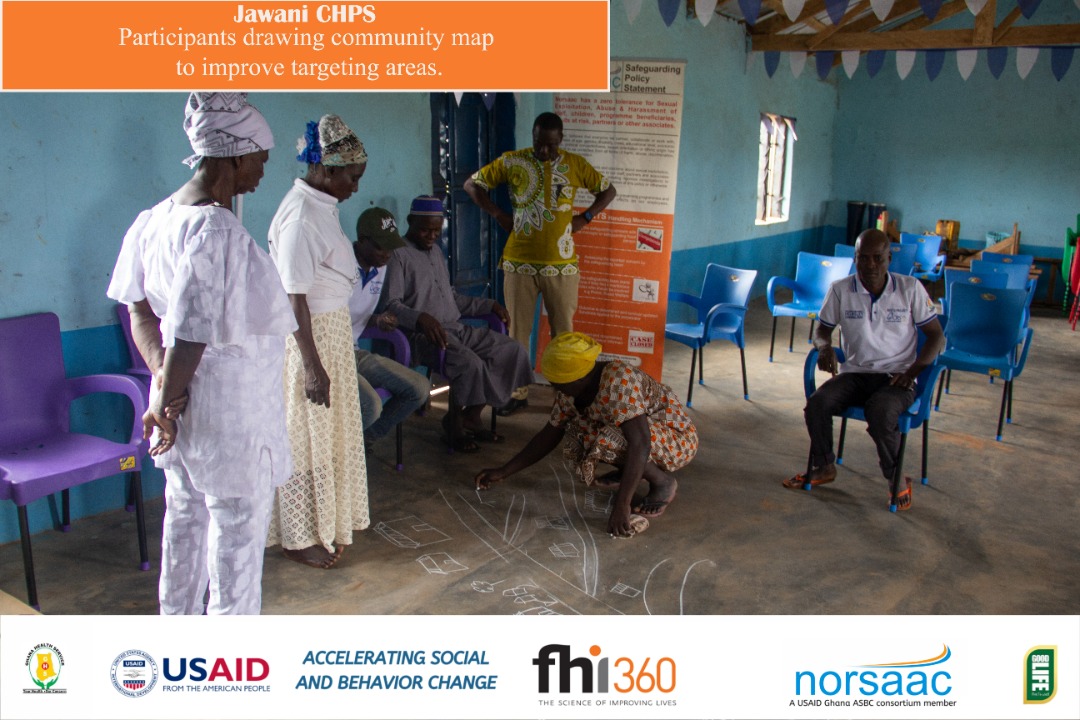 norsaac's tweet photo. As the lead ASBC consortium member on result area two, Norsaac is rolling out #CE4HW in fifty (50) #CHPS Zones in the East-Mamprusi District. 
#goodlife #goodlifegh #fhi360 #GhanaHealthService #USAID #Norsaac
@USAID @fhi360 @mohgovgh @_GHSofficial https://t.co/Jq1nYbK3Pq