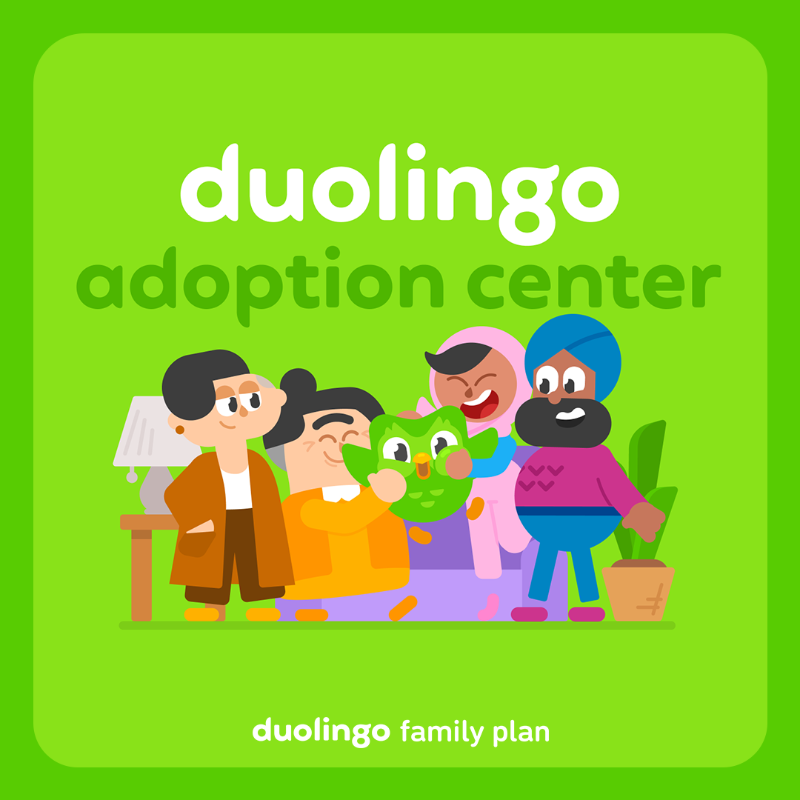 Centro de Adoção do Duolingo