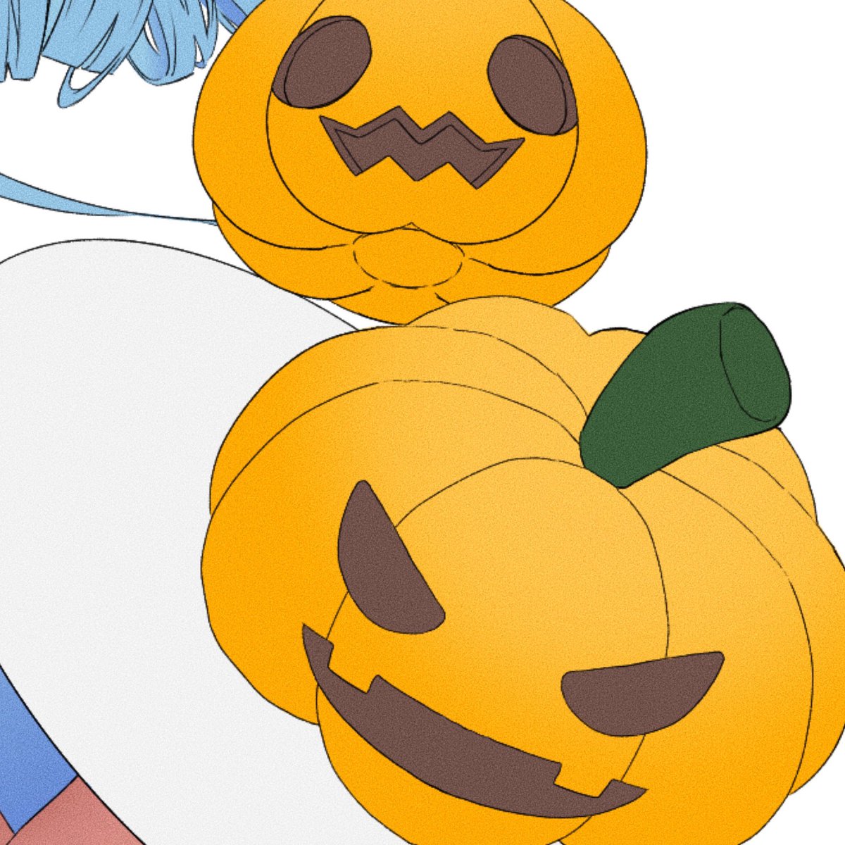 「ハロウィン衣装の全てをおまかせでいただいたスケブ描いてます本当に好き勝手してます」|ホ塔のイラスト