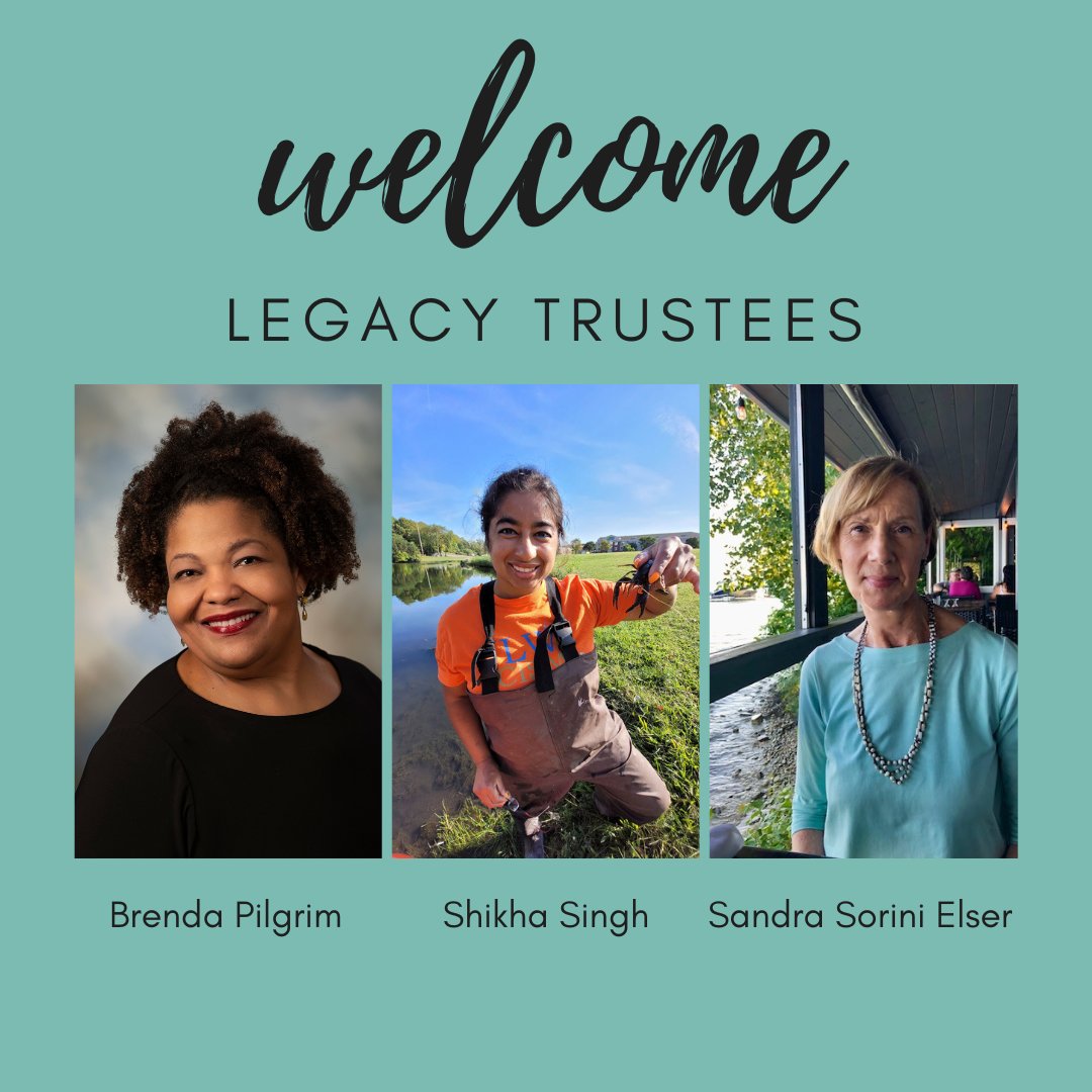 Legacy_Land's tweet photo. We are delighted to welcome three new members - Brenda Pilgrim, Shikha Singh, and Sandra Sorini Elser - to the Legacy  Board of Trustees. Welcome! 💚 Learn more and read their bios >>>https://t.co/XFuVBIDe0X https://t.co/8kzfD3nlWF