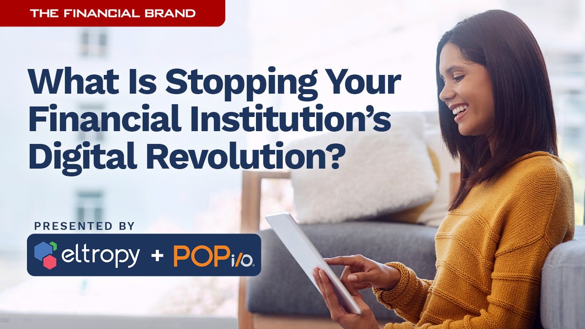 POPioVideo's tweet photo. What's stopping your #financialinstitutions #digital revolution?

Join us  Wednesday, September 28 at 2pm ET for a combined webinar with our friends at the Financial Brand to learn about how Eltropy and POPi/o can expand your service footprint exponentially. We'll be discussing: https://t.co/tja0YAESt0
