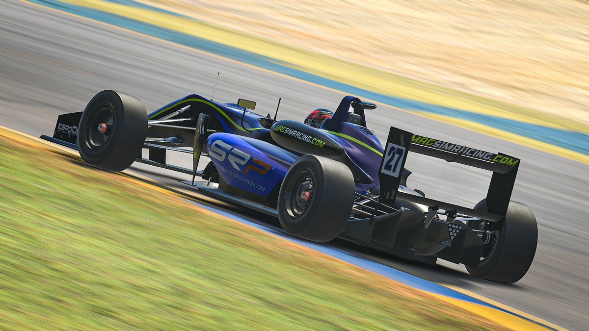 MagSimracing's tweet photo. Tomorrow first round of CAMPIONATO ITALIANO ESPORT FX2000 by @SimRacingLG 

-🇮🇹 Filippo Grandi ✈️
🖤💙💛

#LetsGooo 👊💥

@GarageMajors  | @SRPsimracingpro  | @byimprov  | @EspoDsigns https://t.co/rxCE2DJjus