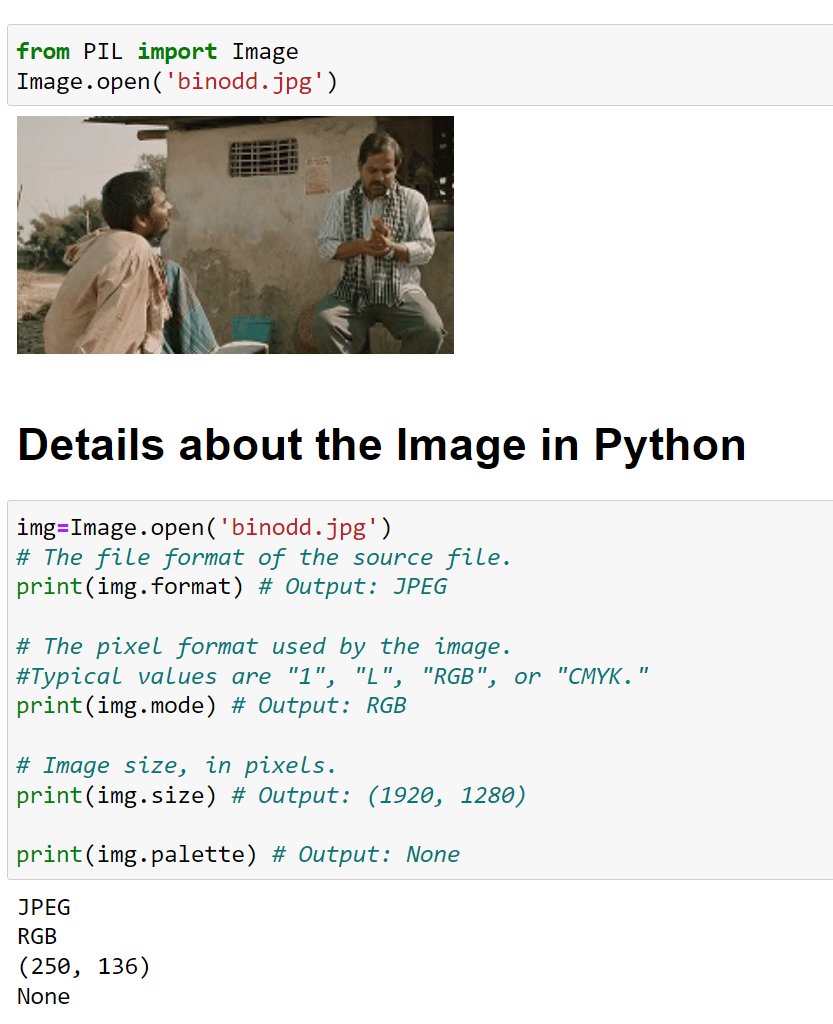 10 Free Image related Python Tricks. 🧵: - المسلسل من Python Coding ...