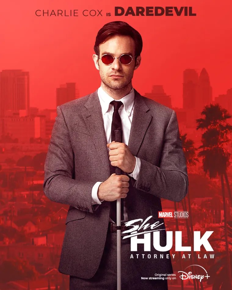 nmcudefenders's tweet photo. daredevil/matt murdock character posters for she hulk! https://t.co/sayt0DLpfp