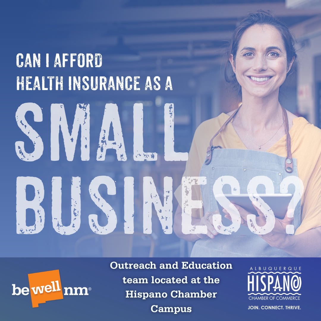 TheAHCNM's tweet photo. We want to inform the ABQ community of all the advantages we offer to help you succeed. The @NMHIX team is outstanding & can help you get the information you need about health insurance for yourself & your small business.
Learn more: https://t.co/fTtJb8qD3v
#MembershipPerk https://t.co/hBzPxYC6jA