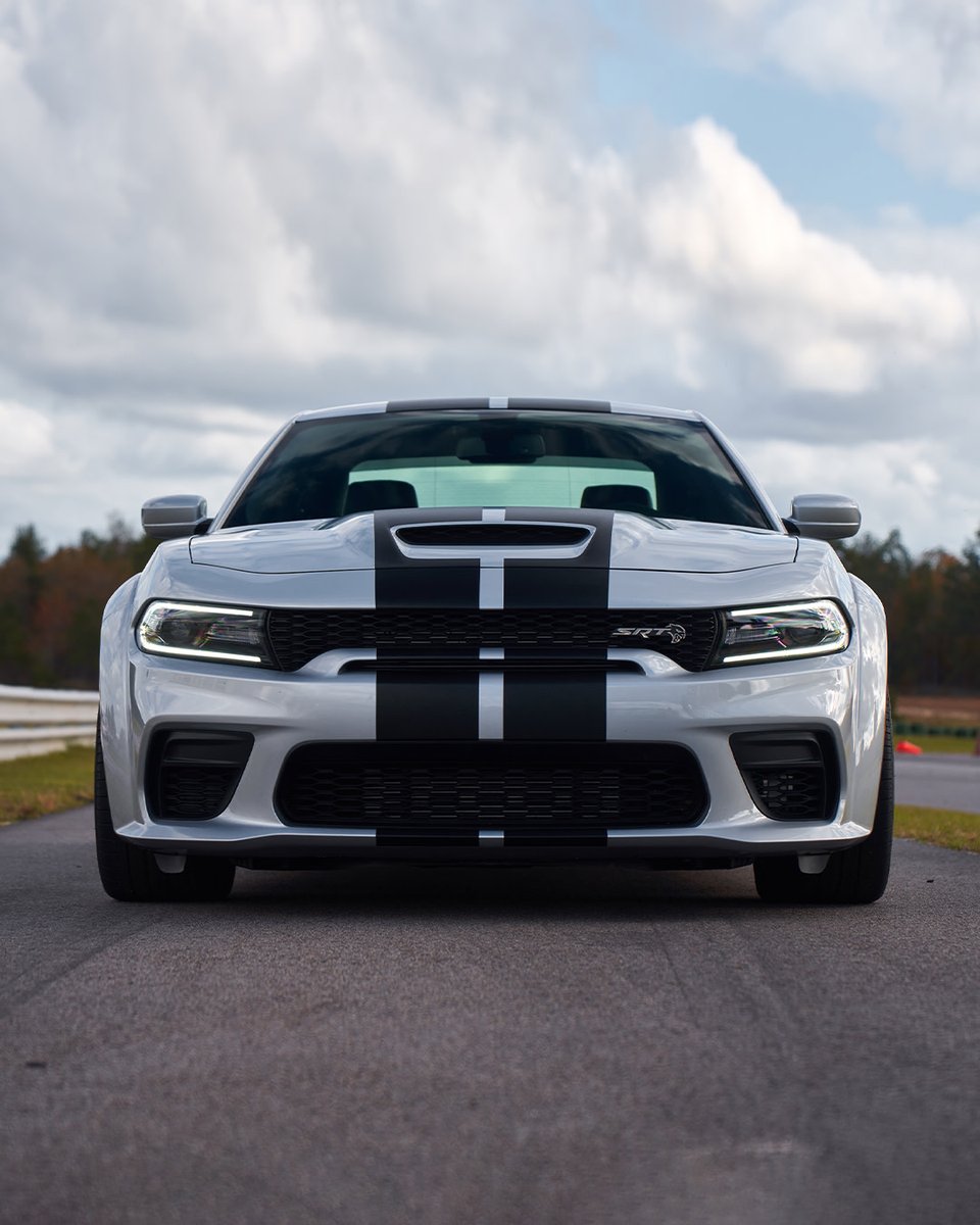 Striped track suit. 😼 #DodgeCharger