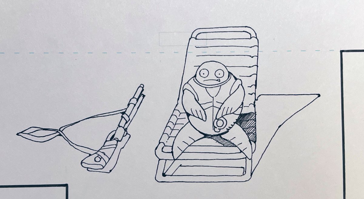 あともう少し🐢今日は眠くなるまでネームやろうかな 