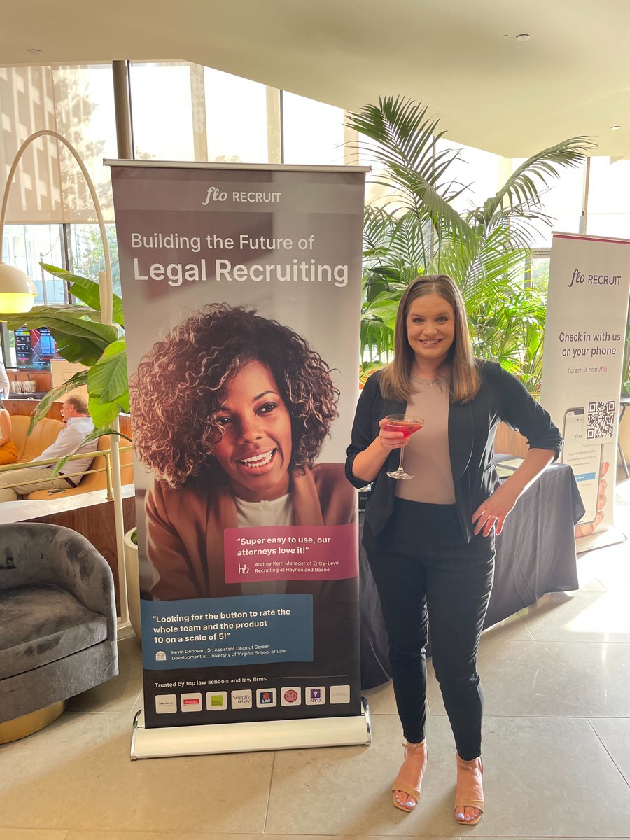 FloRecruit's tweet photo. First stop on our Applicant Tracking Launch Party Roadshow! 🚗🚗🚗 Great to hang with HALRA in Houston to celebrate. Next stop...Washington, D.C. 

#FloOnTheRoad #legalrecruiting https://t.co/plqmbGKint