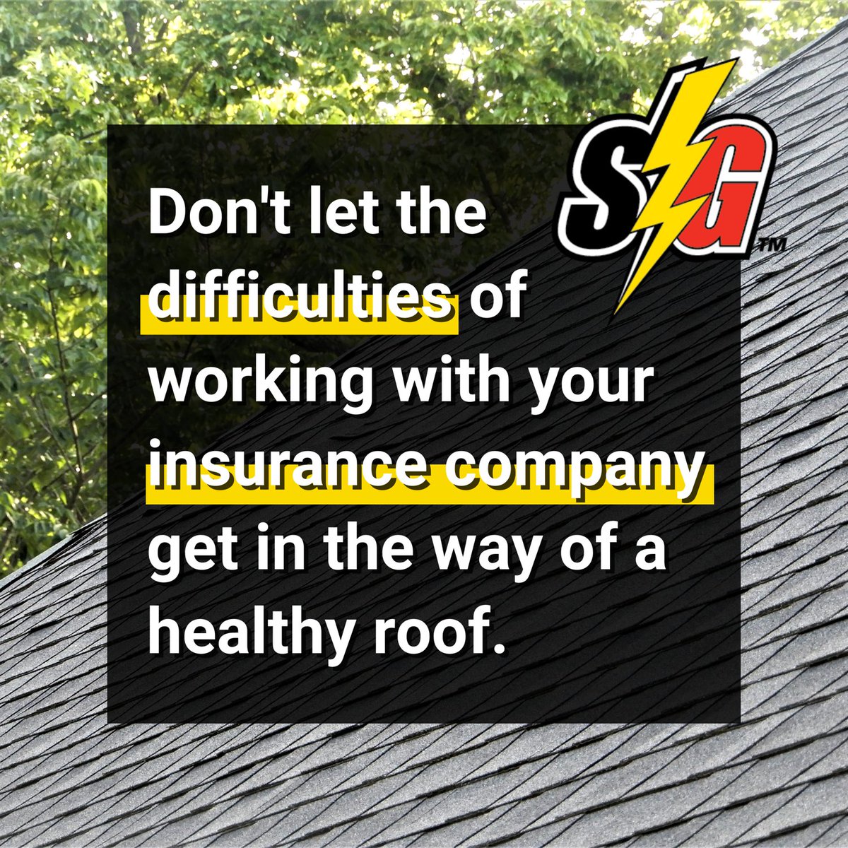SGFtWorthSouth's tweet photo. It's safe to say negotiating with your insurance company isn't the most exciting task. This is why Storm Guard has spent years perfecting this process for you. Let us assist you in your insurance claims today! #stormguard #newroof #roofing #stormguardrc https://t.co/SrNn5X6Dyn https://t.co/LOrt2mwPEO