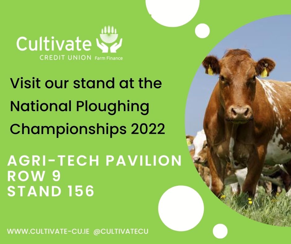 Less than 24 hours to go...looking forward to attending #Ploughing2022!

Visit our stand at the Agri-Tech Pavilion, Row 9, Stand 156 to talk all things Cultivate.