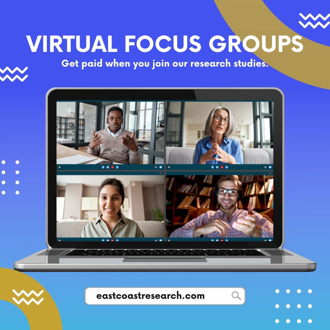 ecr_research's tweet photo. Become a virtual respondent at Eastcoast Research.
Visit the link in our bio for more details.
#eastcoastresearch #researchwithresults #marketresearch #paidsurveys #researchrecruiting #earnextracash #earnmoneyfromhome #focusgroup #virtualfocusgroups #virtualmarketresearch https://t.co/W3zkB9QWyN