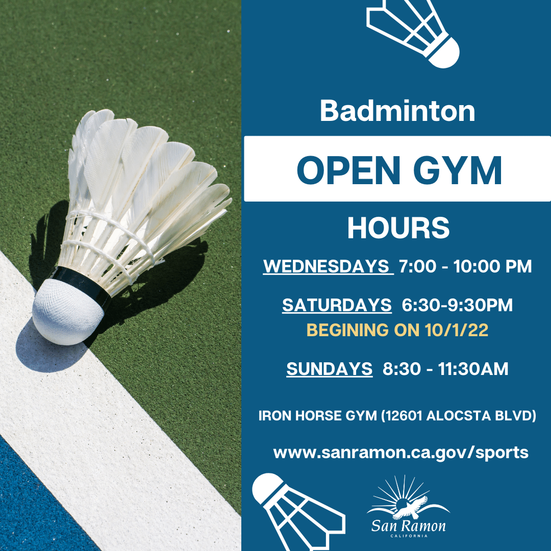 City of San Ramon on Twitter "We will begin offering Open Gym