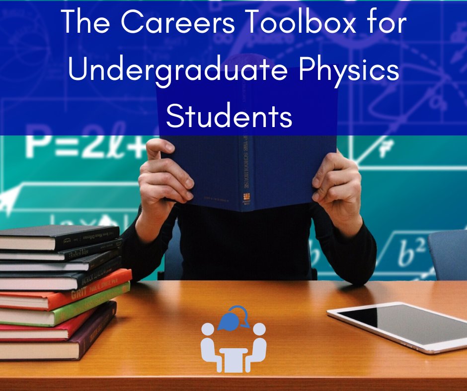 AAPTHQ's tweet photo. The 4th edition of the Careers Toolbox for Undergraduate Physics Students is now available! This is a great resource for physics majors and graduates to understand job opportunities, prepare for interviews, and more! https://t.co/s1mKvNQUm2 https://t.co/rVjSHTJBmq