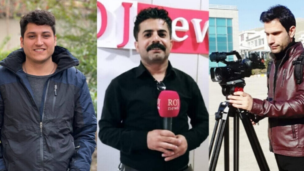 # العراق: اعتقلت الاسايش (الشرطة الكردية) في السليمانية يوم السبت الصحافيين <a href="/BrwaAsaad/">Brwa Asaad</a> وبوتان كرمياني من روج نيوز بالإضافة إلى المصوّر محمد عزيز، ولم تُطلق سراحهم إلّا في اليوم التالي.
تدين مراسلون بلا حدود اعتقال الصحافيين الثلاثة من قِبل السلطات الكردية.

📷: JSC