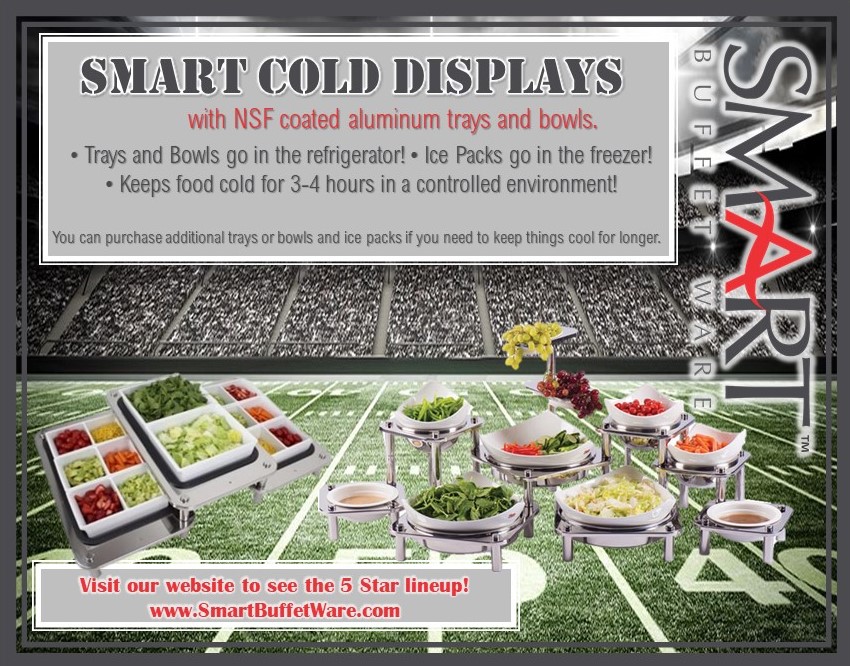 SMARTBuffetWare's tweet image. Our Domino Cold Displays with NSF coated aluminum trays and bowls are dominating the field!
smartbuffetware.com
#SmartBuffetWare #SmartBuffet #SmartColdDisplay #SmartSalad #ChooseSmart #KeepitCold
