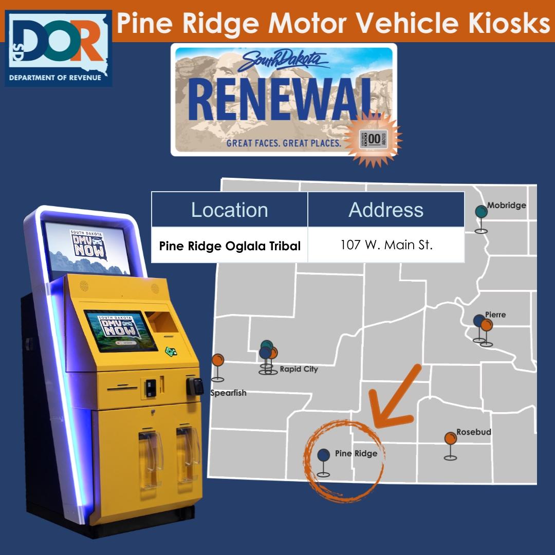 SDRevenue's tweet image. Check out the DMV Now Kiosk near you and all the services provided! ow.ly/6qnH50JYc7s #UseAnyLocation #DMVNowKiosks #RenewToday