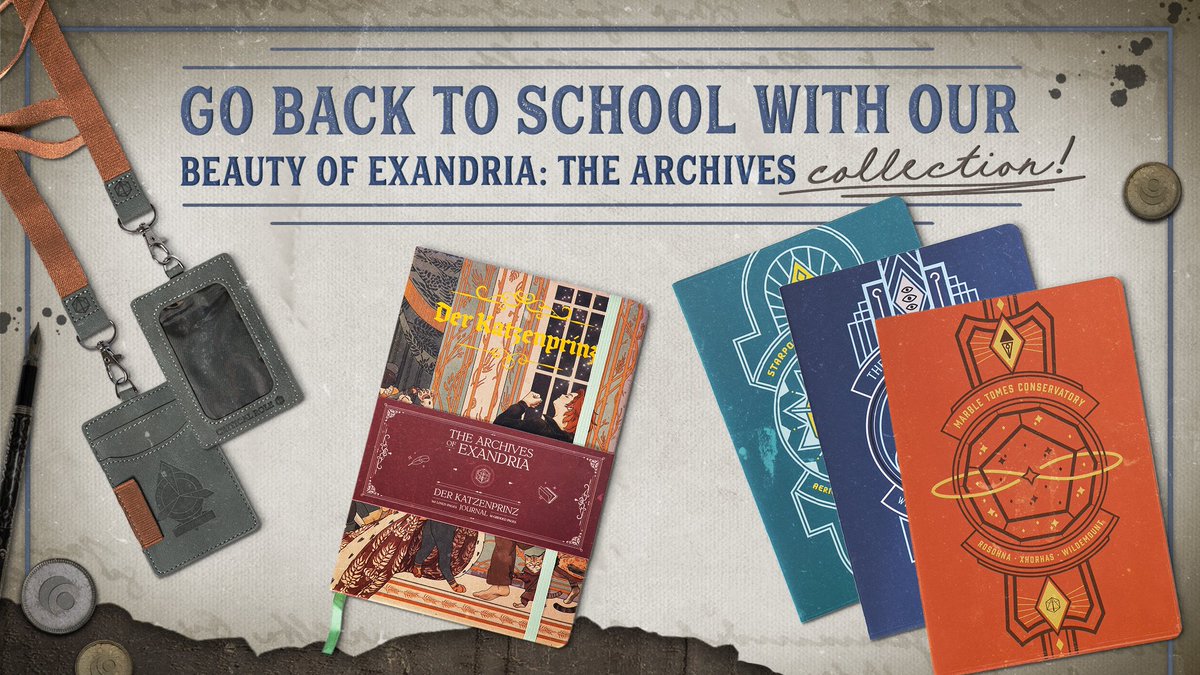 Beauty of Exandria: The Archives - Journal Sticker Set – Critical Role