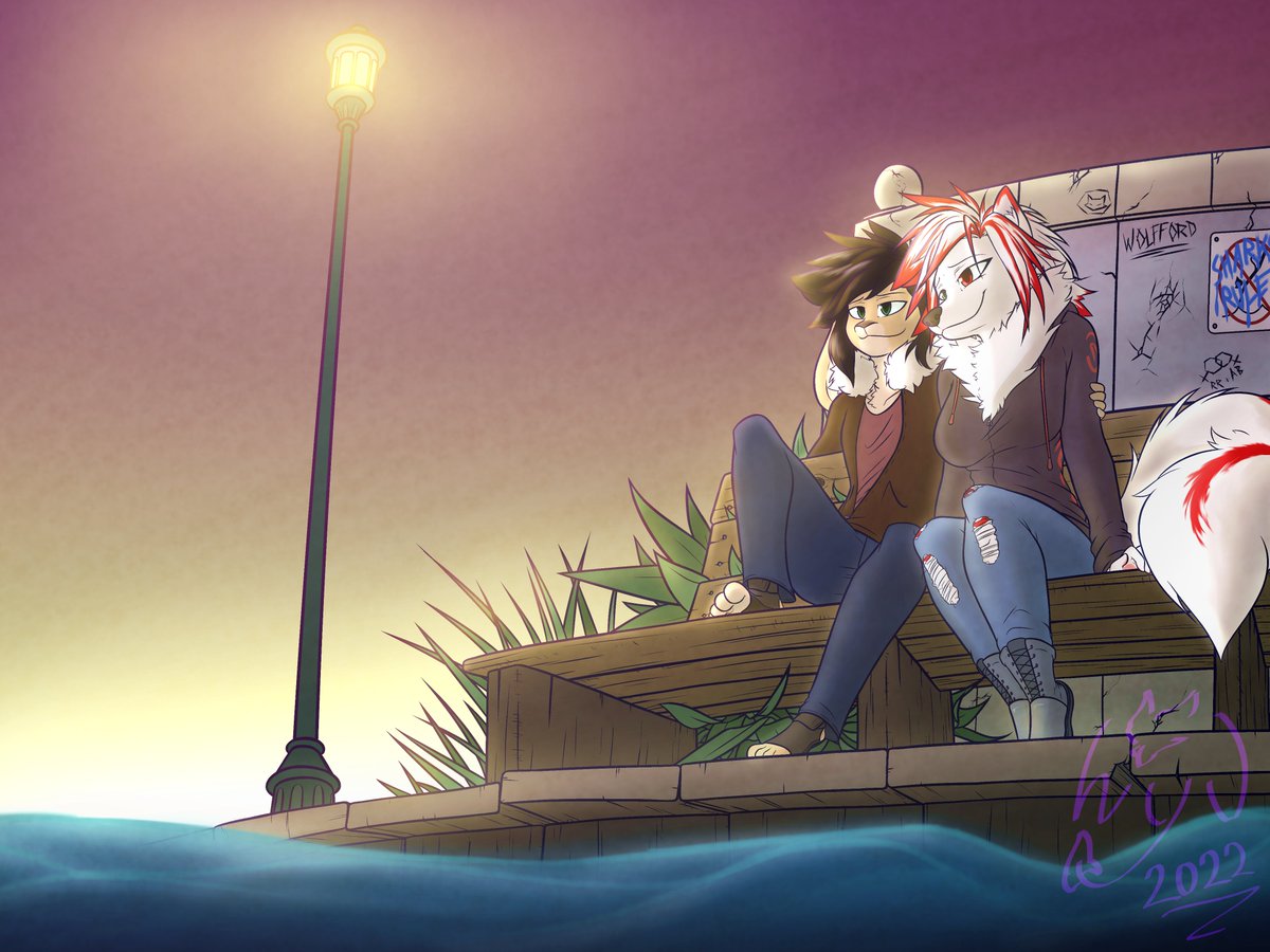 Finished a nice pair commission for <a href="/Hydrazardy/">TerPerDer</a> and <a href="/RileaRymber/">Rilea Rymber</a>!