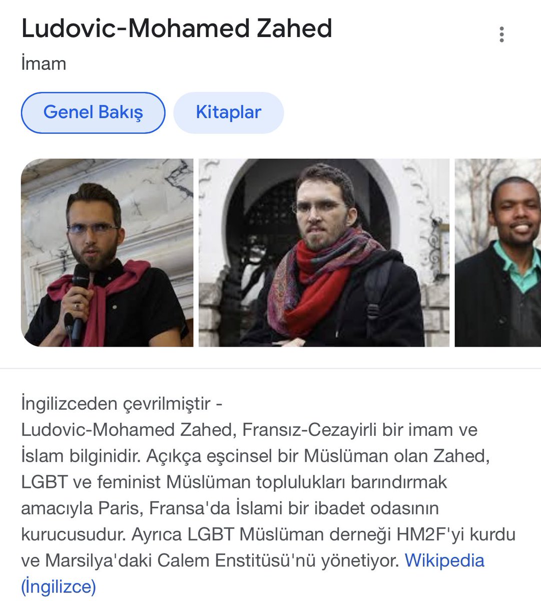 ErdemOzveren571's tweet photo. İsmi "Ludovic Mohamed Zahed" Aslen Cezayirli. Batılı Bir Proje
"Eşcinsel İmam" Diye Avrupa'da Pazarlanıyor. Fonlandığı için Avrupa'da Bir Çok Kurum ile Faaliyetlerini Yürütüyor. Hem Müslüman, Hem İmam Hemde
Eşcinsel Hakları Savunucusu Bak Bak Peki Bunun Türkiye ile Alakası Ne? ⤵️ https://t.co/qpIXZJfyn0