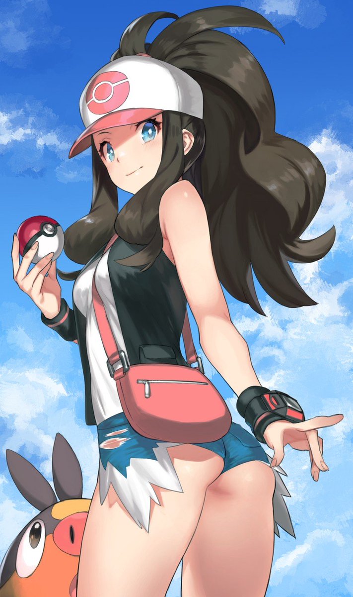 Frisktermined's tweet photo. @RenadaBest "Hmmph really doubting the power of my pokemon aren't ya sweetie? Very well as champion of Unova I accept your challenge" Hilda said taking a stance to throw out her first pokemon with the confidence only a champion can give off.

"Also as a champion I won't hold back either" https://t.co/cJ5KmHs1ul