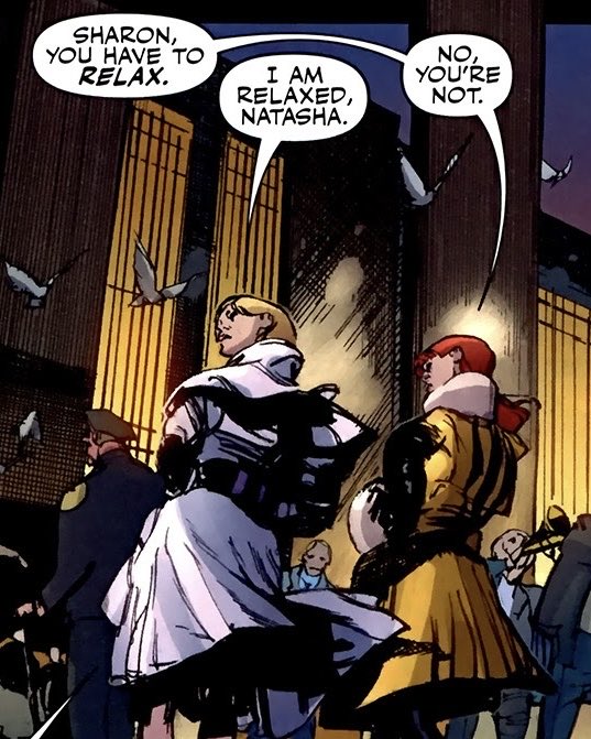 “Sharon, you have to relax.”
Captain America and the Secret Avengers #1