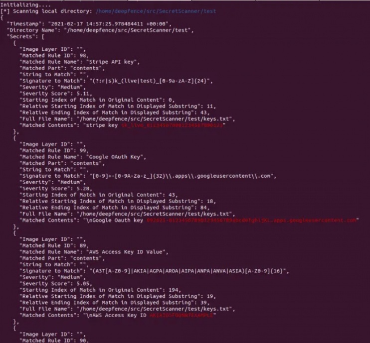 ptracesecurity's tweet image. SecretScanner v1.0.7 releases: Find secrets and passwords in container images and file systems  securityonline.info/secretscanner/  #Pentesting #SecretScanner #CyberSecurity #Infosec