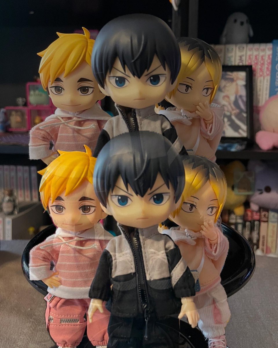 JadesNendroid's tweet photo. Current setter squad! #haikyuu #nendoroid #nendoroiddoll #nendoroids #nendoroidhaikyuu #kenmakozume #kageyamatobio   #miyaatsumu #nekoma #karasuno #inarazaki #nendoroidbody  #nendography #nendoroidcollector  #goodsmilecompany   #obitsu11 #obitsusquad  #orangerouge #haikyuuboys https://t.co/pJHlmsyb1B