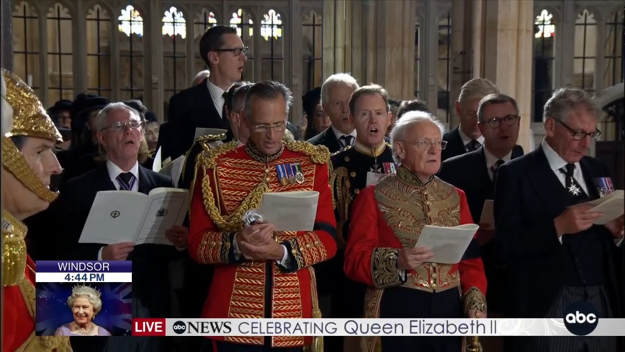 ABC News on Twitter ""God Save the King" is sung after Queen Elizabeth