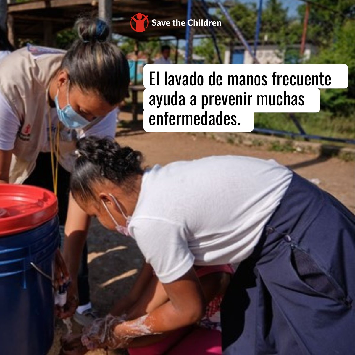 Enseñemos a las niñas y niños, un correcto lavado de manos antes y después de ingerir alimentos, después de ir al baño y después de haber estado en lugares públicos como un centro comercial, un mercado o el transporte público.