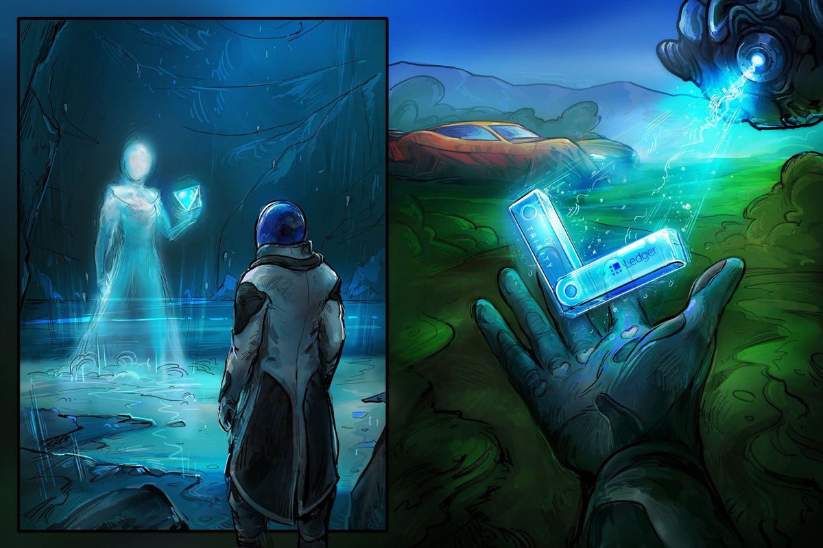 WilderWorld's tweet photo. ✨👁️ “Welcome n3o… Good to find you here." 👁️✨

🔮 “Trin placed her hands on a crystal ball, closing her eyes, the crystal began to display...‘Genesis,' ‘Trinity,' ‘Ledger,' ‘Device,' ‘Protect.' Above all else, protect the power of Trinity…” 🔮 https://t.co/uoZ4Ji2WWo
