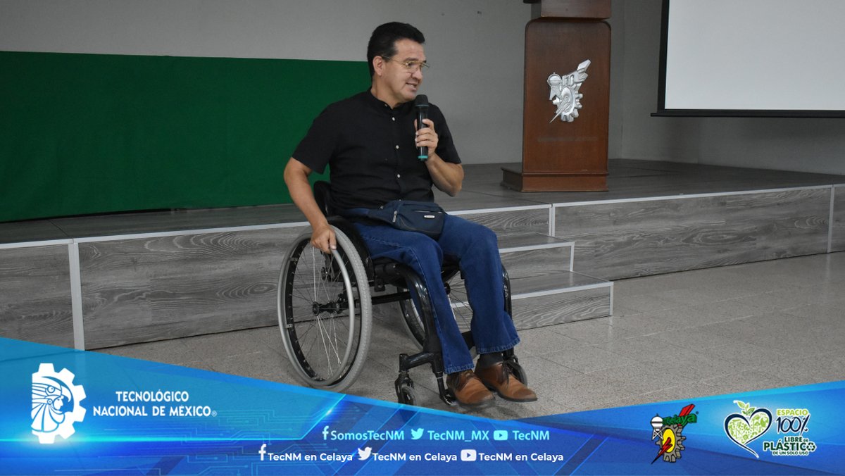 ItcelayaOficial's tweet photo. Dan inicio las actividades en el marco de la 2da. Jornada por la Paz, con la conferencia "El deporte adaptado y paralímpico: inclusión e integración" impartida por Raúl Alejandro Cuevas Molina, Ex seleccionado Nacional en la disciplina de Paranatación. #JornadaPorLaPaz #SoyLince https://t.co/zte9vhz4oo