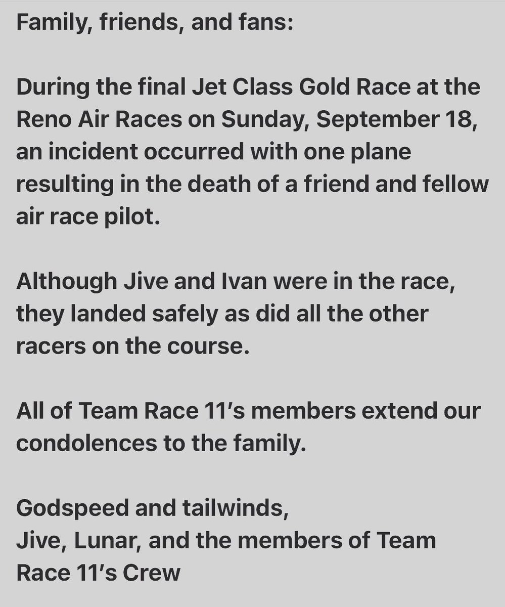 Our hearts are heavy, and our prayers are with our September Family and Jet Class Family. 💔