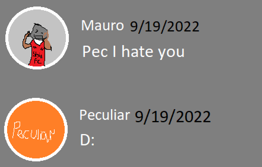 peculiar_liar's tweet photo. @mauropereira21 just sent me a hate dm out of nowhere, and i've never even done and/or said anything to him 🥲 i am sad now. #MauroGate #MauroLiedPecDied https://t.co/kzo4EHT3hF