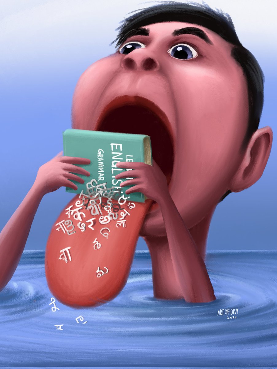 Where is my mother tongue?
#artwork