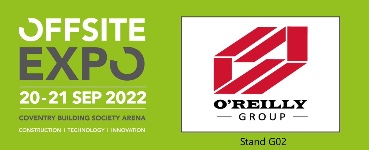 Make sure to visit us at the OffSite Expo in Coventry this Tuesday 20th and Wednesday 21st of September. 
We will be on stand G02 and are looking forward to seeing you there!

#oreillygroup #oreillyconcrete #precastconcrete #architecturalwallpanels #construction #offsiteexpo
