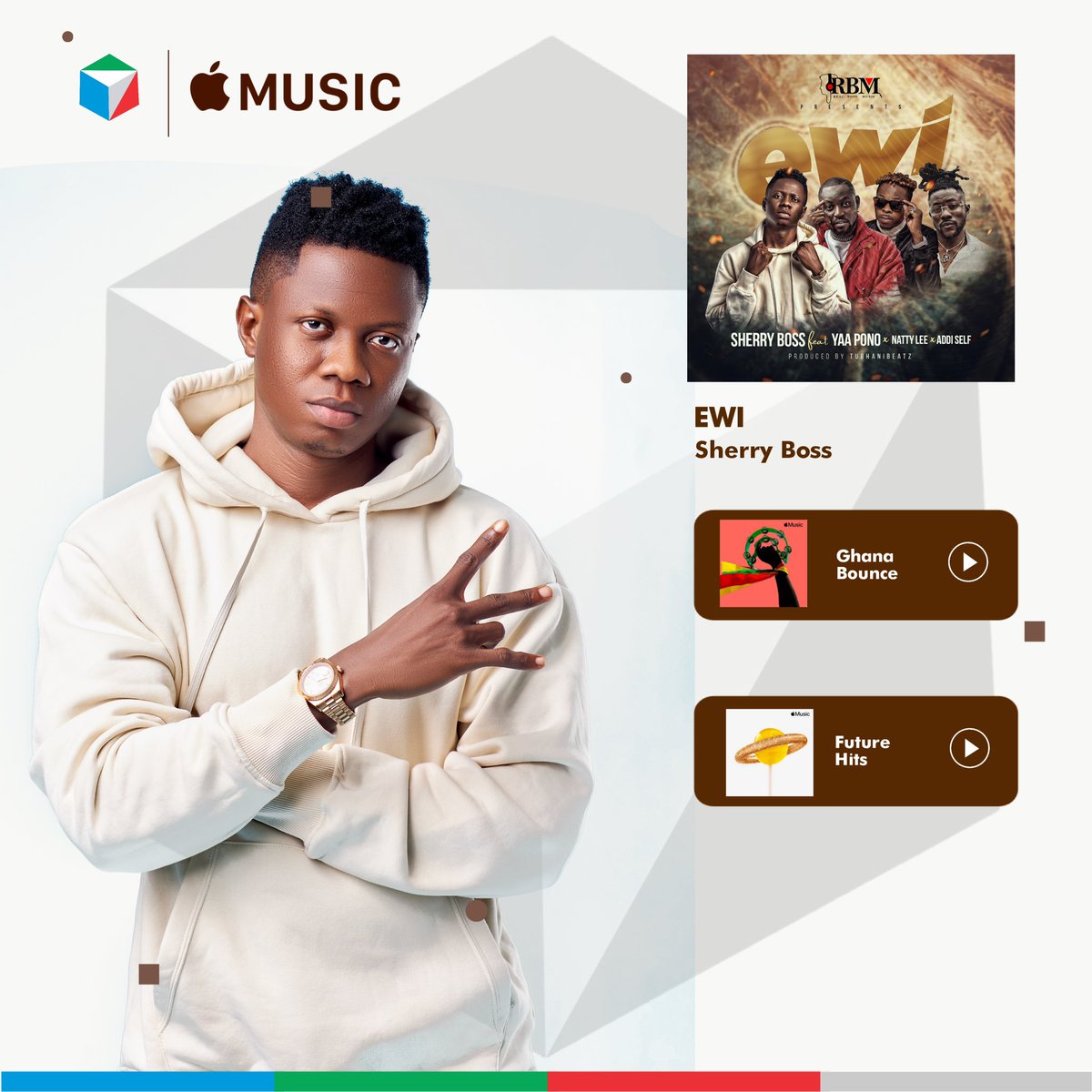 highvibesdc's tweet photo. Big thanks to @applemusic for the support 🔥 

Stream @sherrybossgh new song on all digital platforms… Link in his bio 

#sherryboss #highvibes #highvibesdistribution https://t.co/moPLyWFXE2