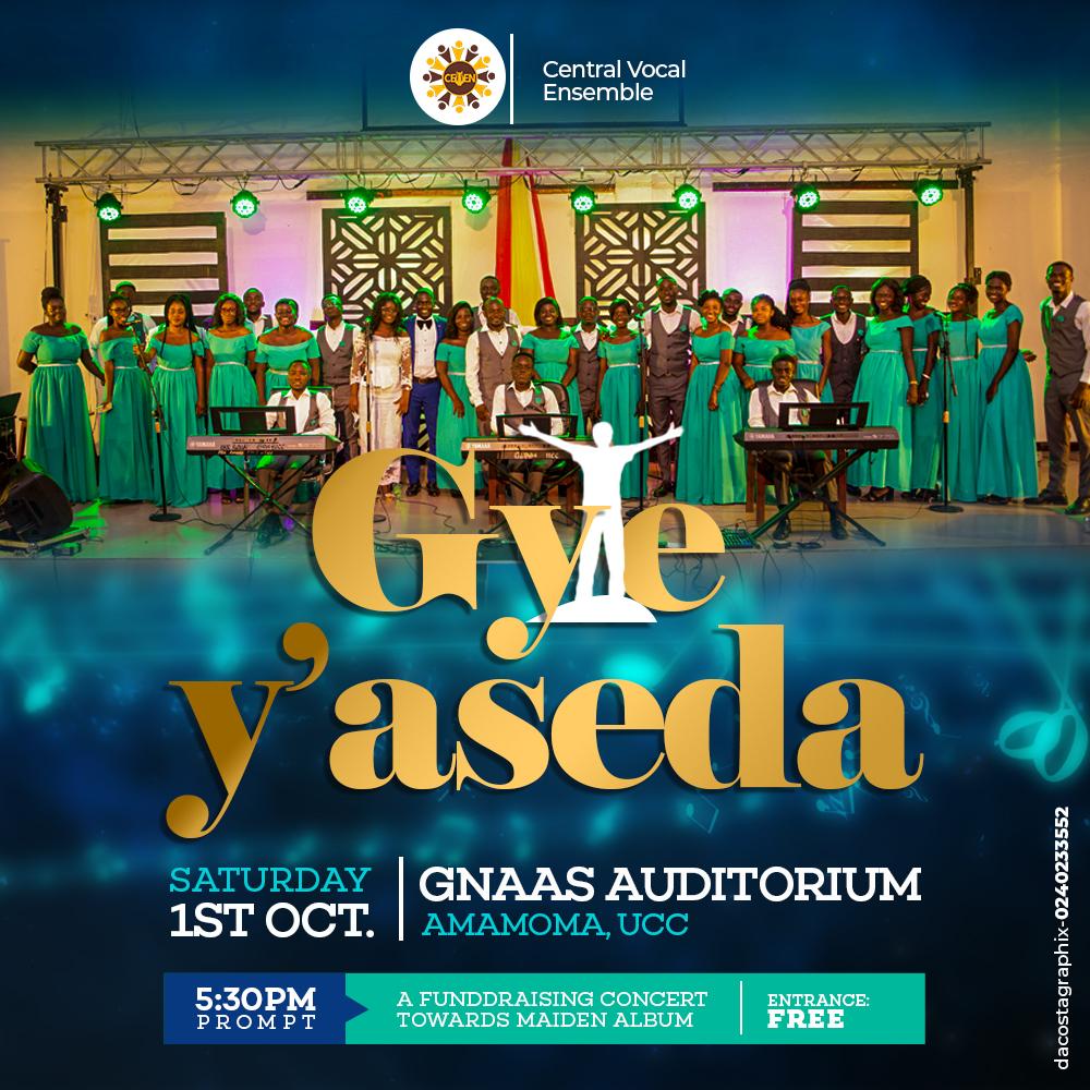 CeVEn_UCC's tweet photo. It's almost here...let's get our dancing shoes ready๐๐๐บ๐บ๐๐
๐ 1st October 2022
โฐ๏ธ 5:30pm sharp
๐GNAAS AUDITORIUM, AMAMOMA UCC.
#gyeyaseda
#CeVEn
#GETREADYTOPRAISE https://t.co/D3W8lCJal1