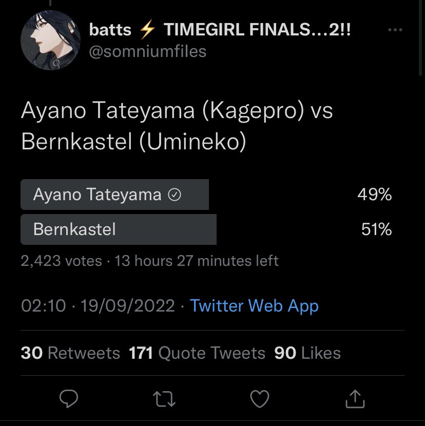 Pokegal109's tweet photo. @daniople Ayano sweep ayano sweep https://t.co/6xNvmvZAsy