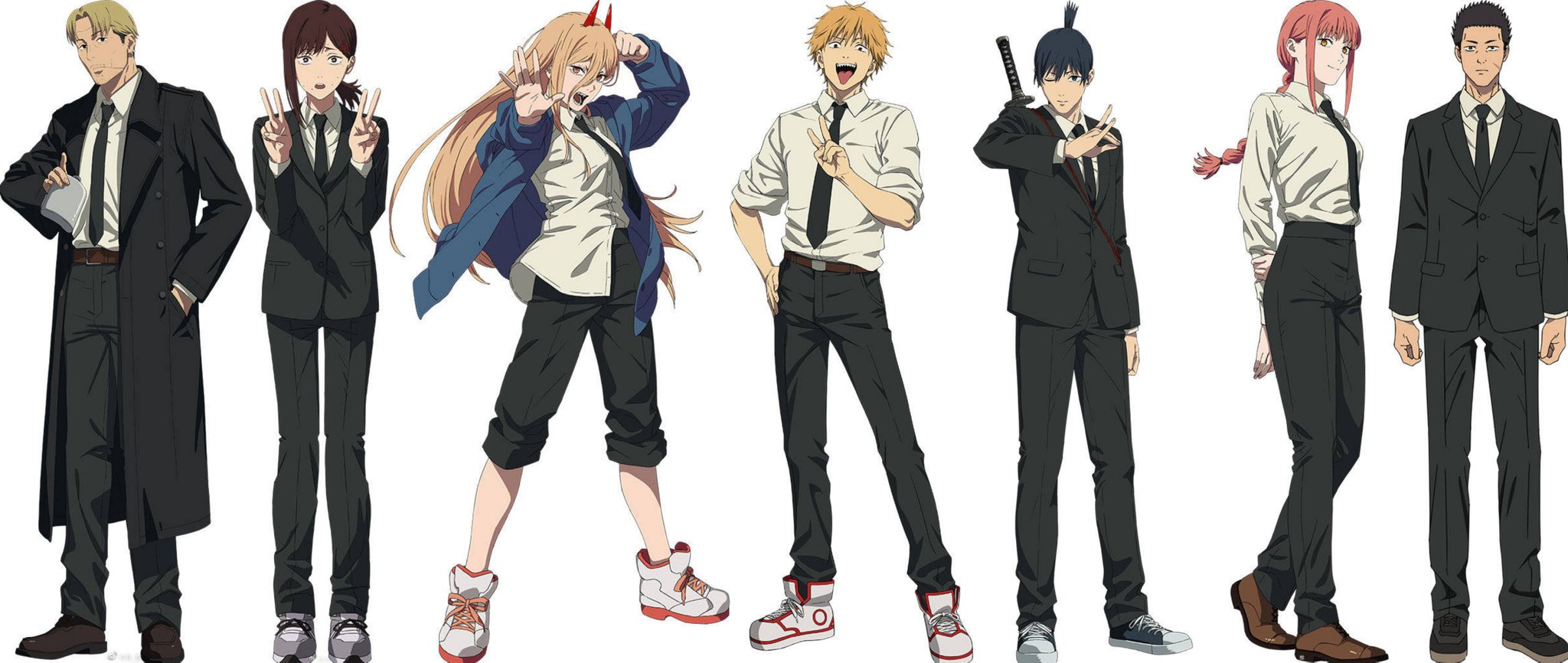 Kumi on X: Chainsaw Man character designs in higher quality   / X