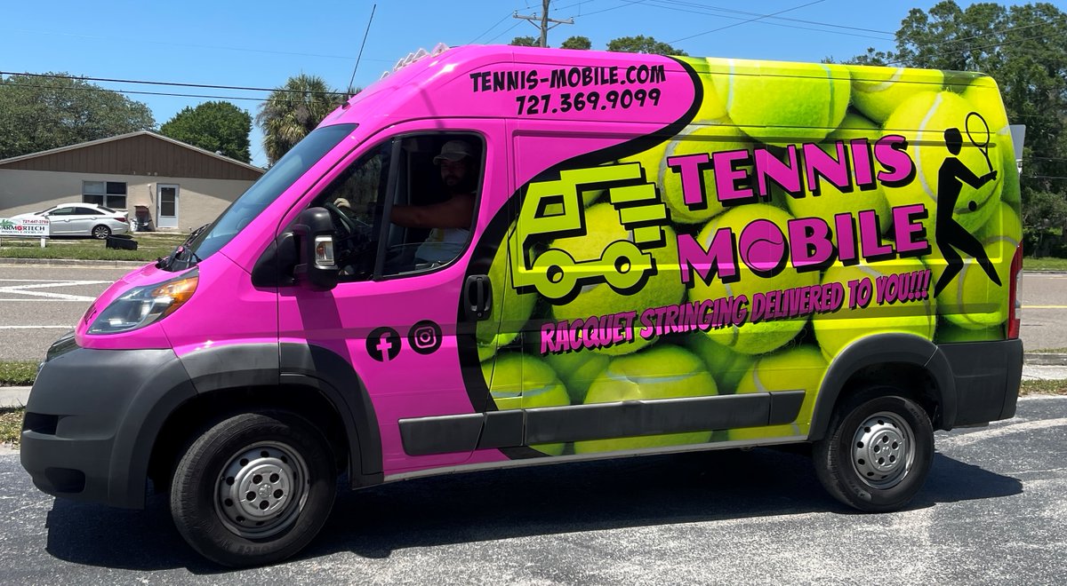 #Tennis #Tampa #Wraps #Advertising #Florida #Clearwater #TampaBay