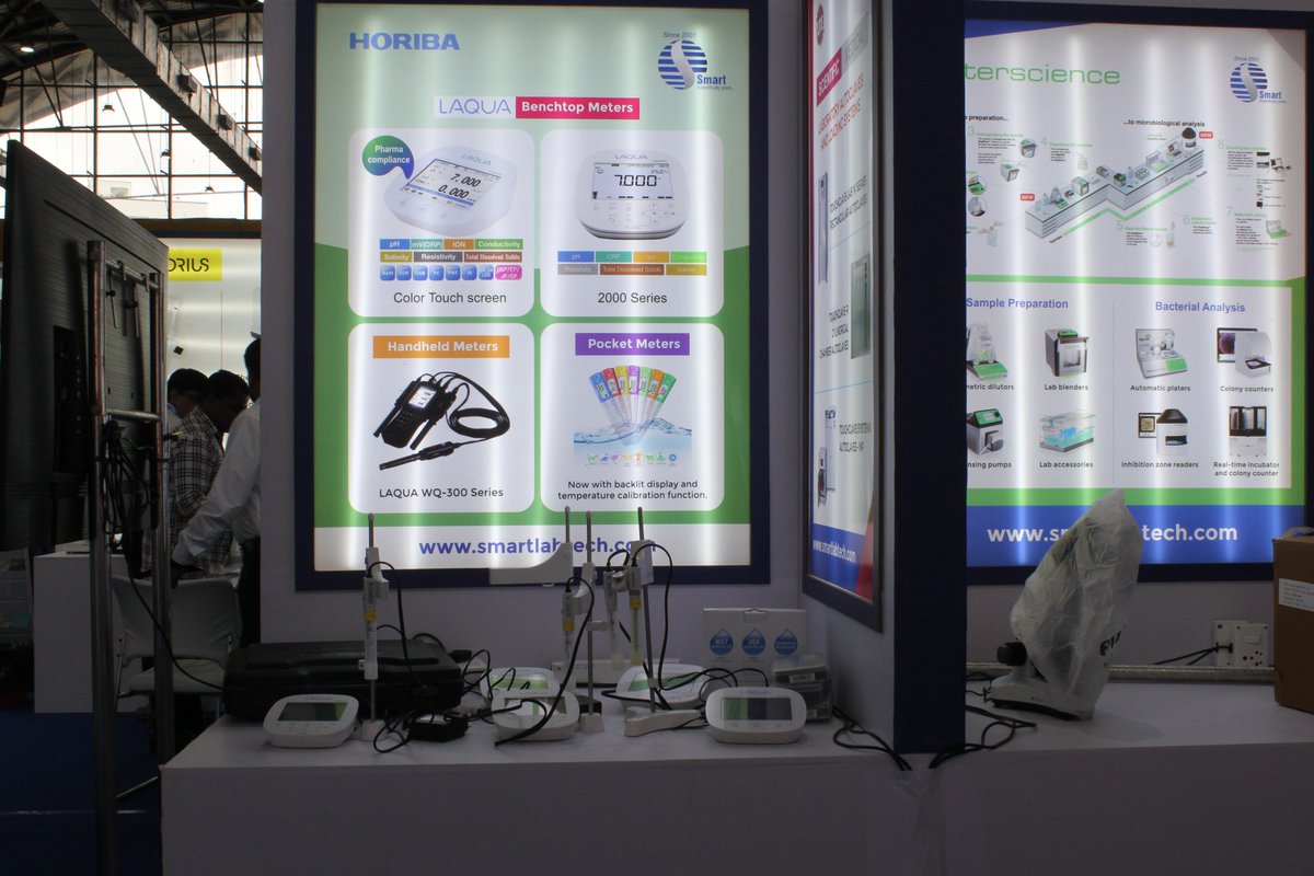 SmartLabTech2's tweet photo. We want to thank everyone who came to see us at the India Lab Expo and Analytica Anacon India, which was hosted at the HITEX in Hyderabad from September 15β17, 2022 (1/2).
At our upcoming events, we hope to see you again.
#indialabexpo2022 #analyticaanaconindia #indialabexpo https://t.co/WGusUcU7cz