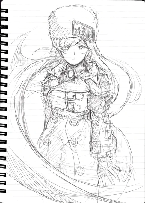 Uhhh notebook sketch 
