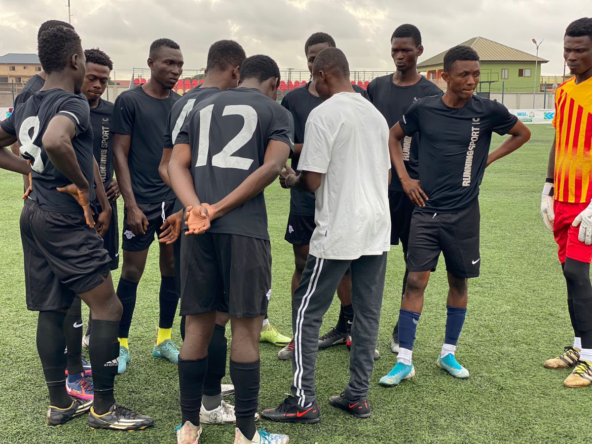 AshaimanFc's tweet photo. LEADERSHIP
" I speak to my players about how we have to play, respect the rules and what I have done is always positive " - Head coach of Ashaiman City FC

#GoodMorningEveryone 
#AshaimanCity https://t.co/0YjMTp1niq