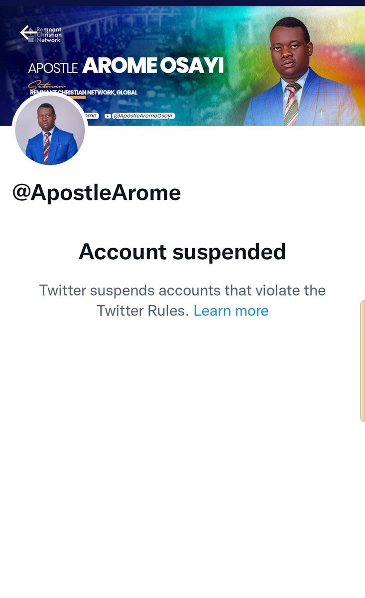 AbidemiGodwin's tweet photo. @Twitter 
@TwitterMoments 
@TwitterSupport 

Oya Open this account back before I vex now now @ApostleArome https://t.co/Uk4qflBeag