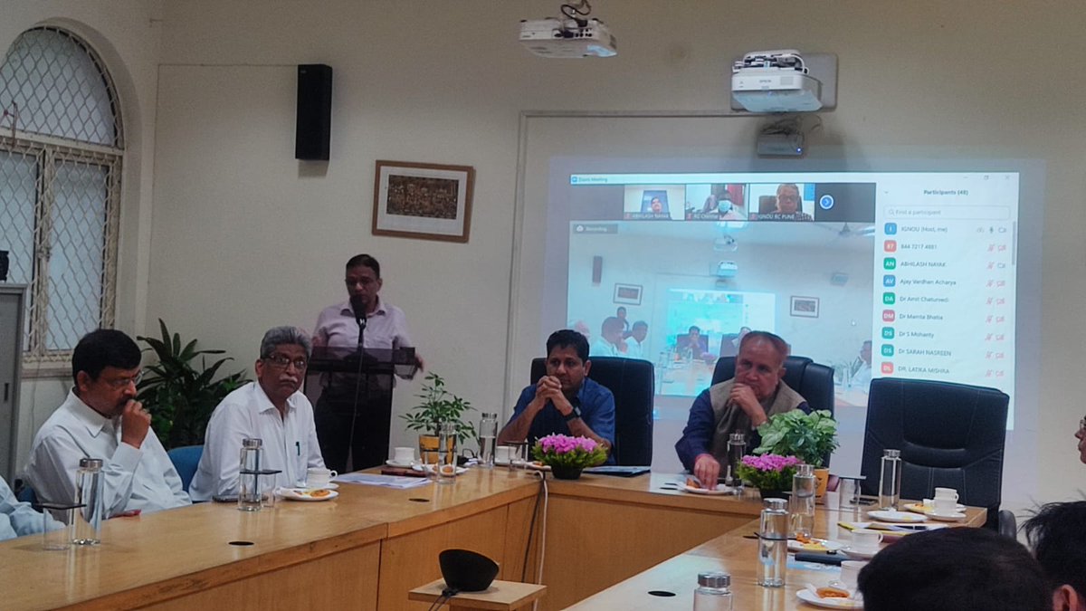 OfficialIGNOU's tweet photo. IGNOU and DTNBWED have jointly agreed to collaborate for education, training and capacity building of a large workforce in the country. https://t.co/G7irbMGFym